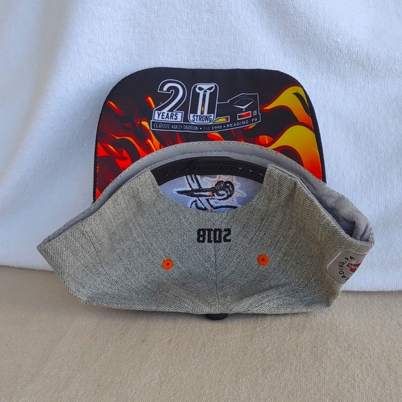 Reading Fighting Phils Harley Davidson Ball Cap - Picture 9 of 11